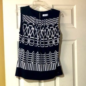 Calvin Klein L Tank Blouse